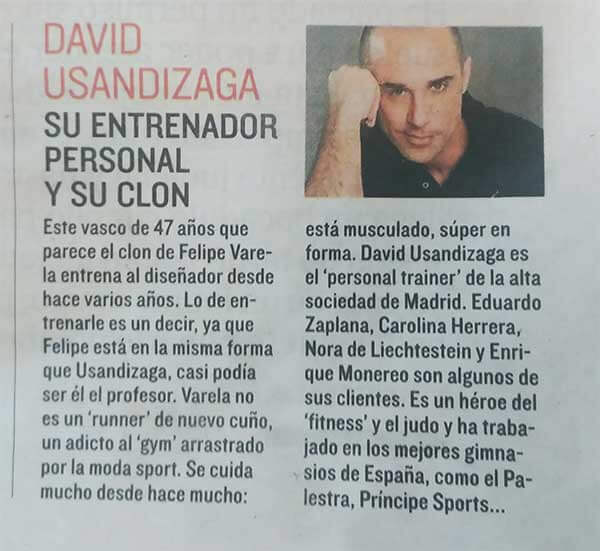 Reportaje en El Mundo